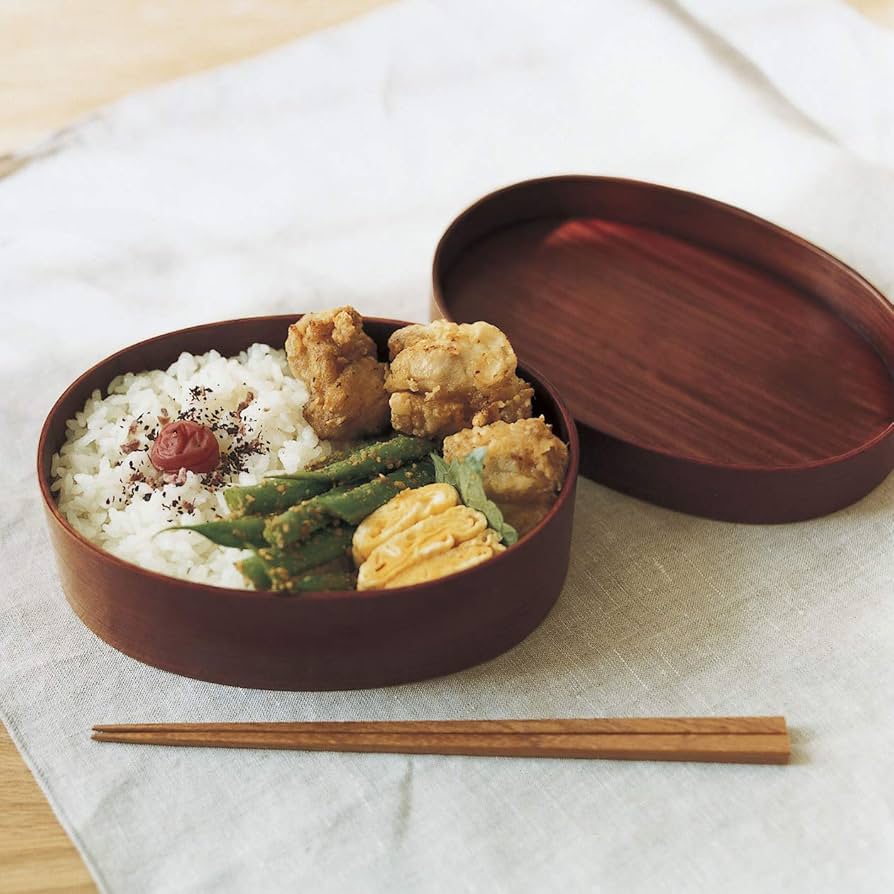 3-▲浄法寺うるし塗り 漆塗 弁当箱 重箱 二段 漆器 サイズ約縦18×横12×高さ11cm（1段あたり約4cm）箱に書き込みあり 岩手県 伝統工芸 3-△浄法寺うるし塗り 漆塗 弁当箱 重箱 二段 漆器 サイズ約縦